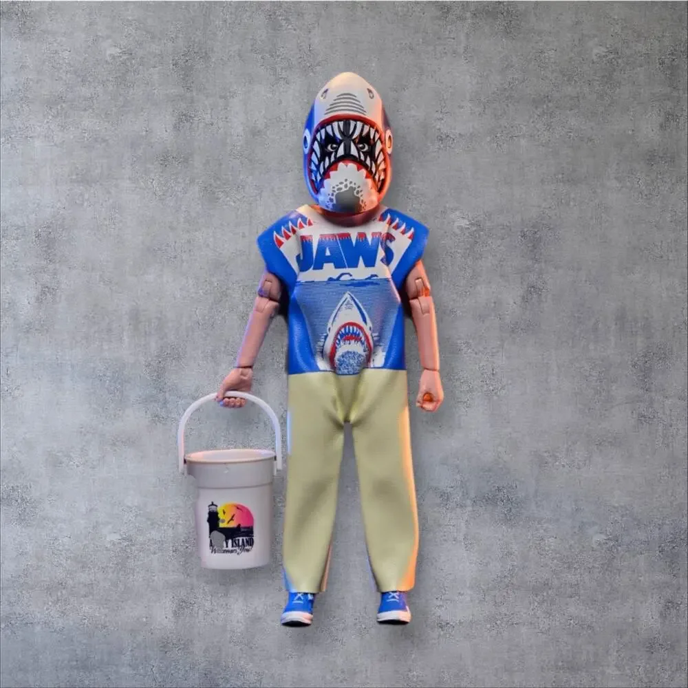 NECA Ben Cooper Jaws 50th Anniversary 33 Monster Costume Mask 5.5